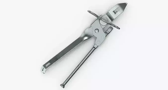 Can Opener 02 3D model 5