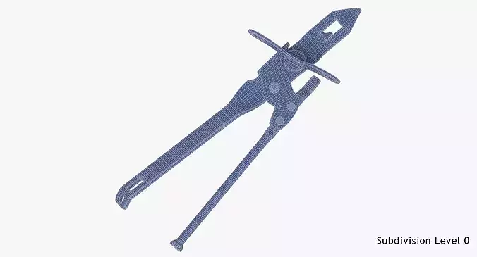 Can Opener 02 3D model 2