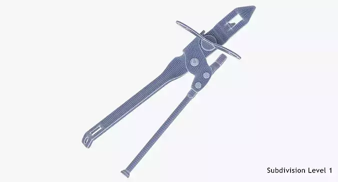 Can Opener 02 3D model 3