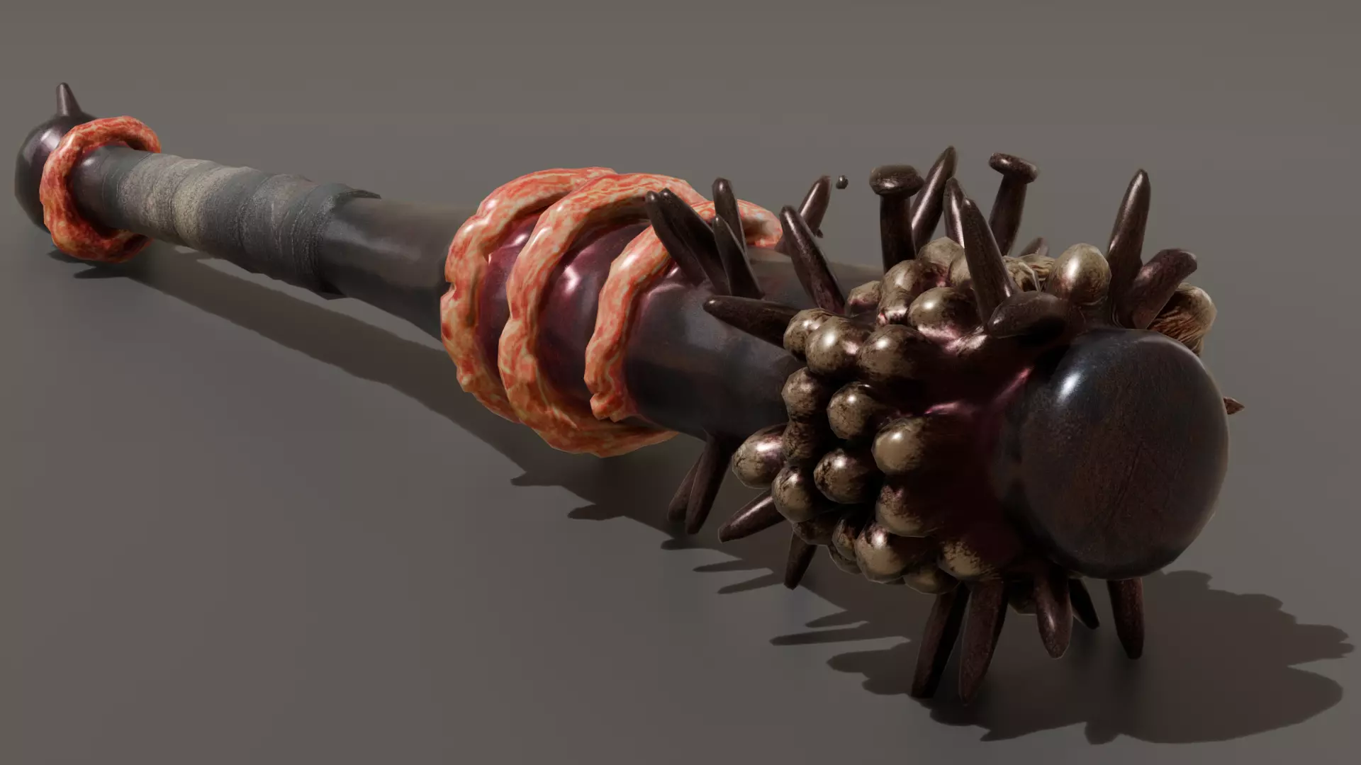 DVL3DStudio Molar Bat Low Poly Dark Horror Game Ready Low-poly 3D model