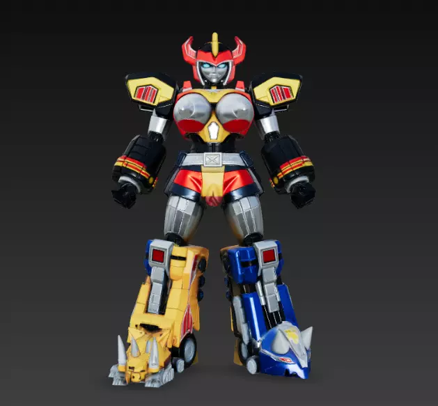 Sexy Female Megazord 3D print model