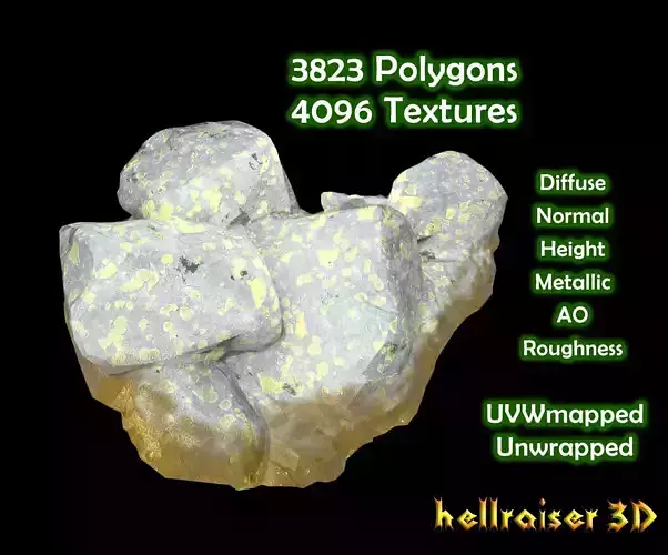 Rocks - PBR - Textured