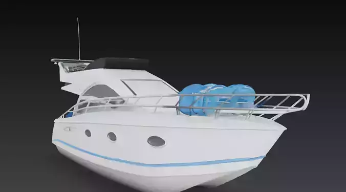 Compact Motor Yacht Cabin Cruiser