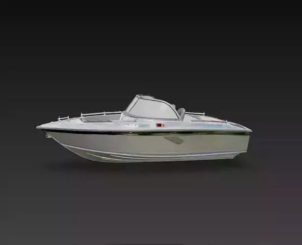 Classic Speed Boat Motor Boat