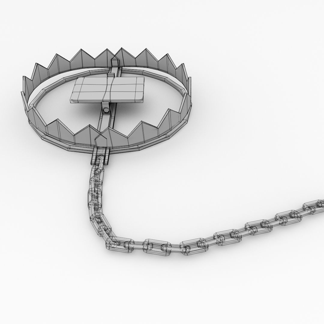 Animal Trap 3D model_4