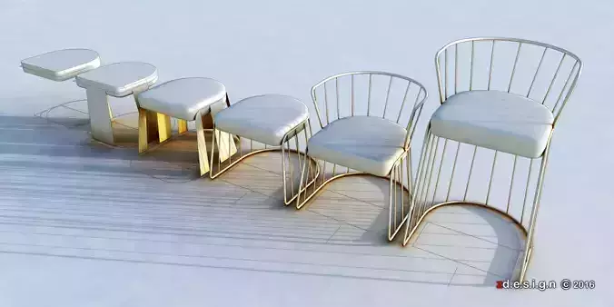 STOOL - low and high chair