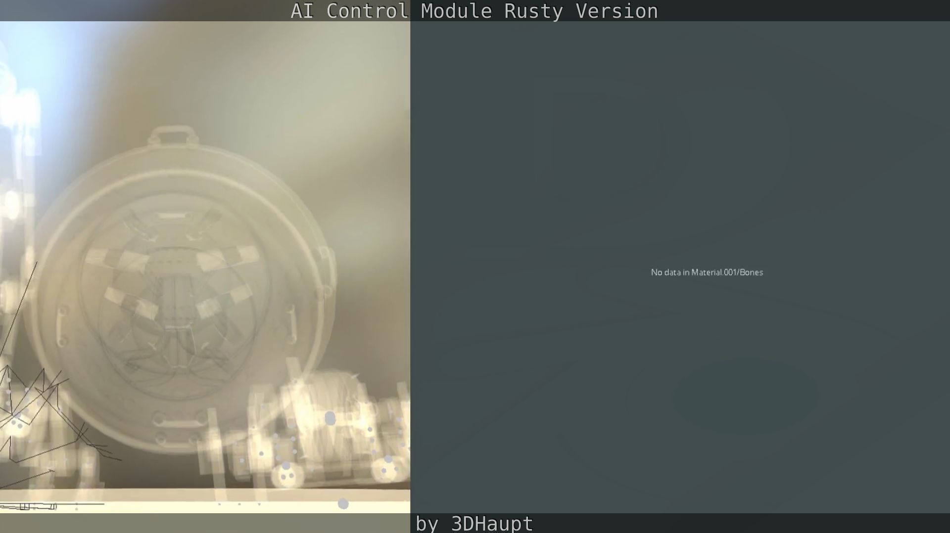 AI Control Module Rusty Version Low-poly 3D model_45