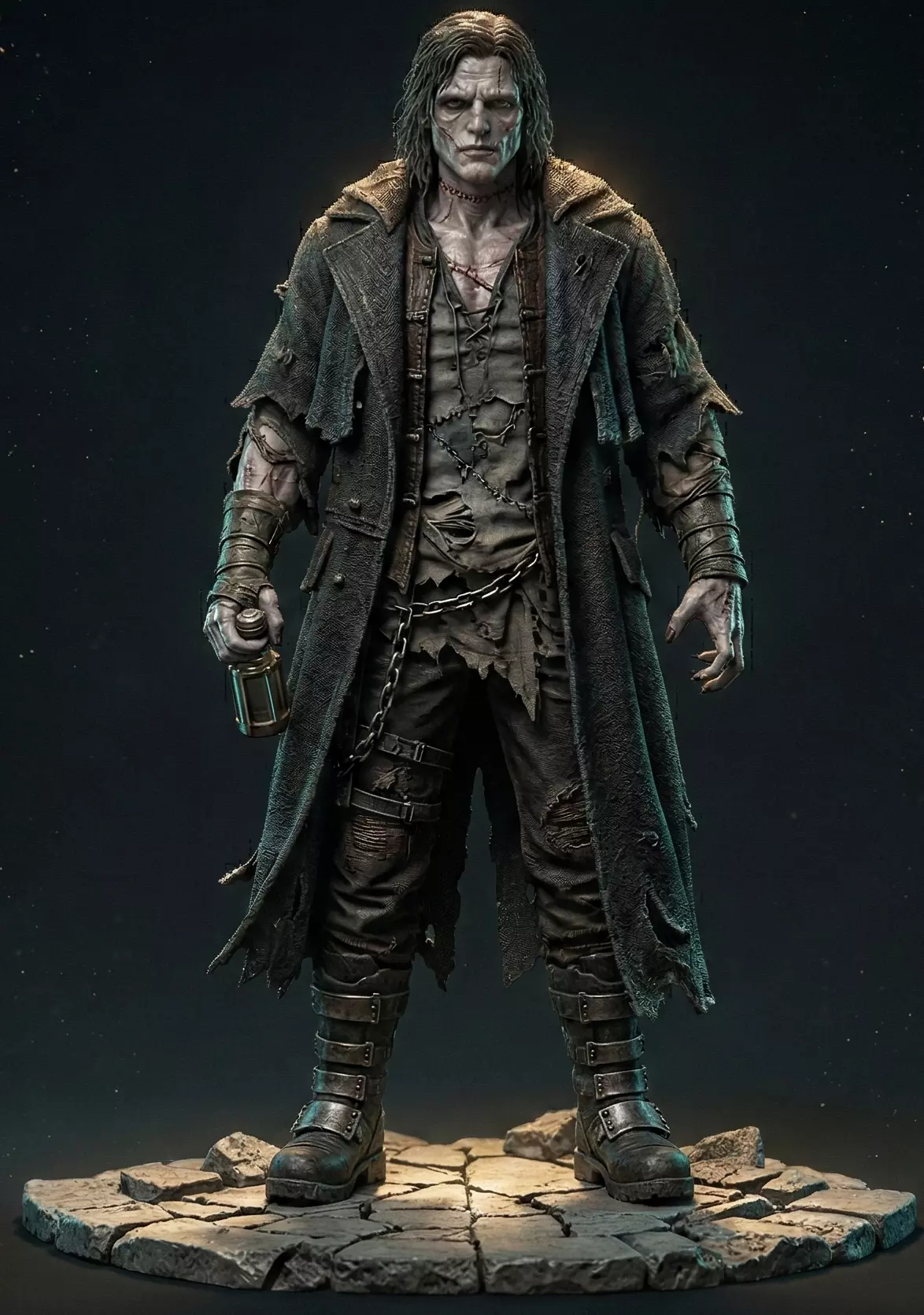 Frankenstein 2025 Jacob Elordi Movie STL 3D print model