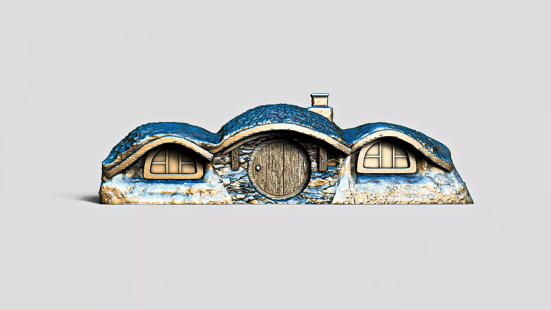 Hobbit Hill House RoZ 3D print model