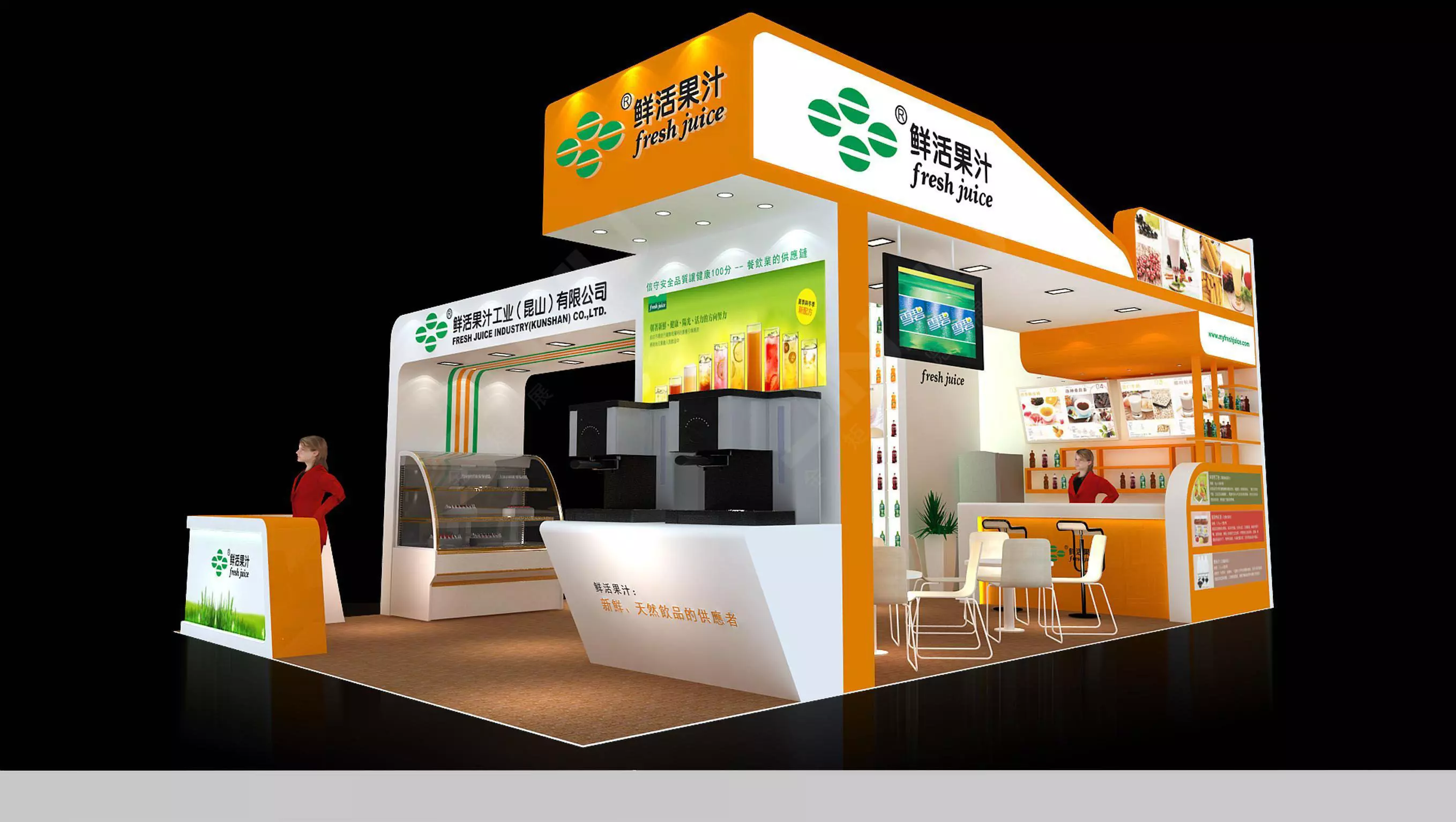 Exhibition - Area - 6X9-3DMAX2009-09 3D model