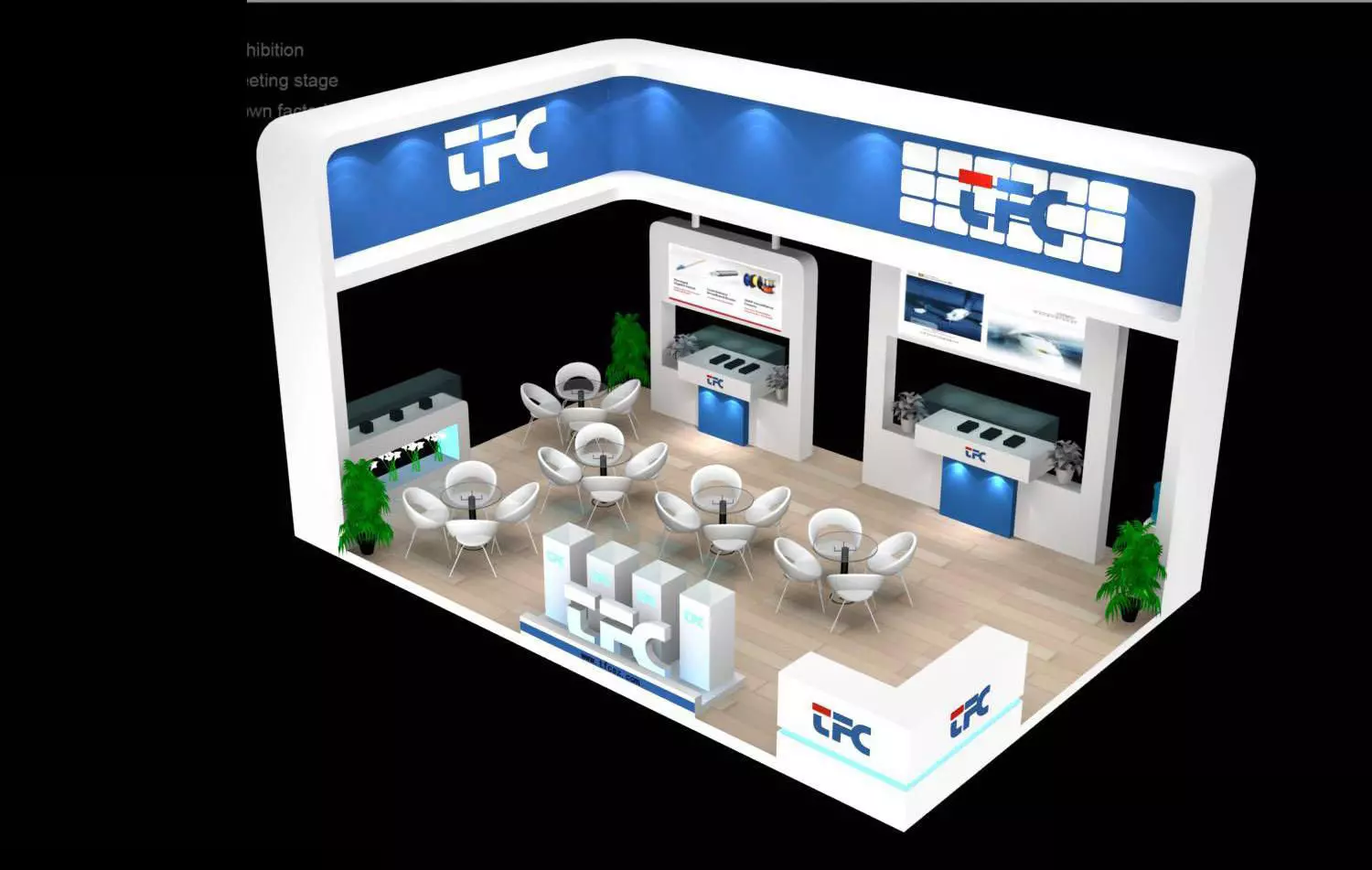 Exhibition - Area - 6X9-3DMAX2009-024 3D model