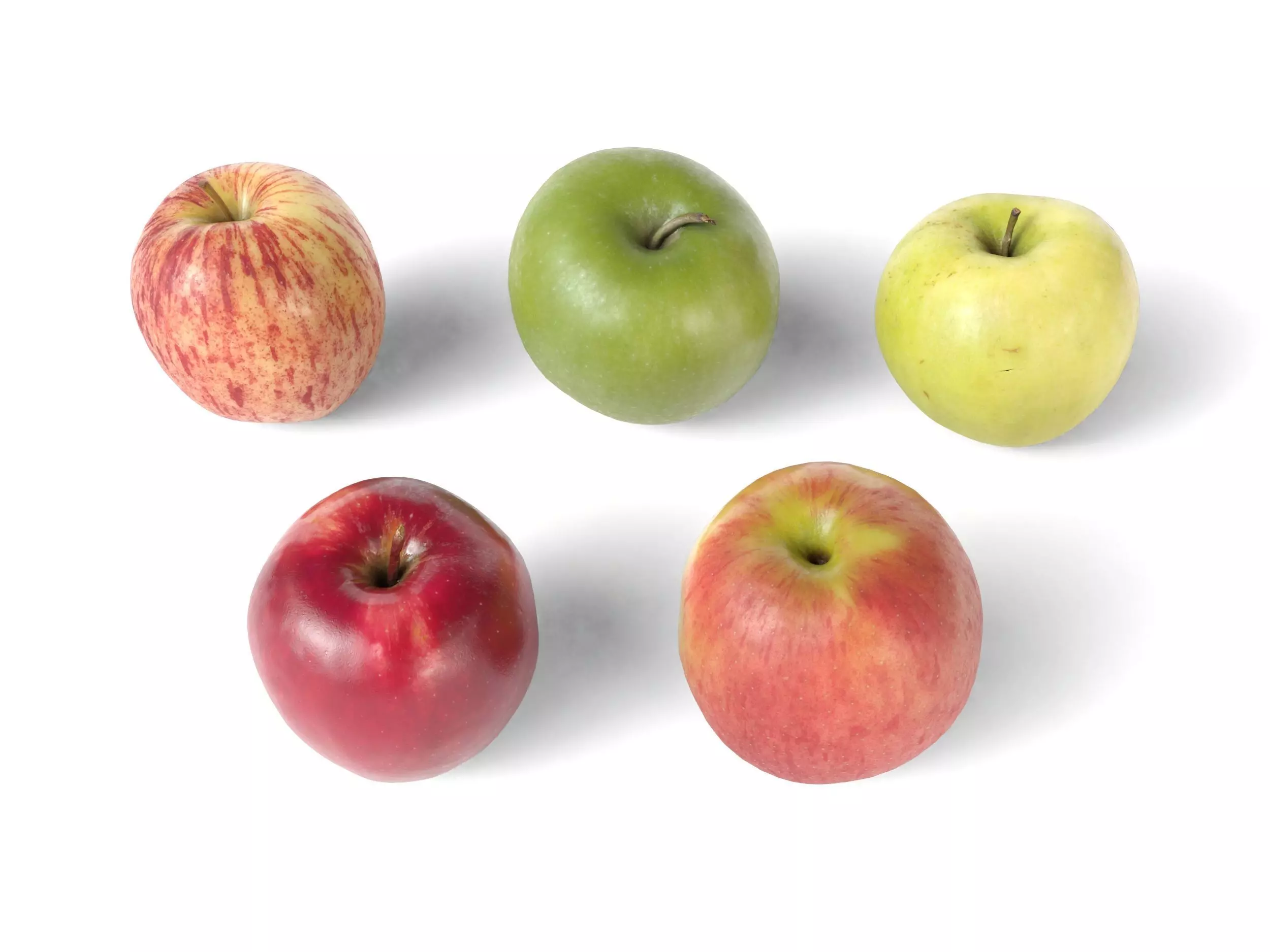 apple Low-poly 3D model