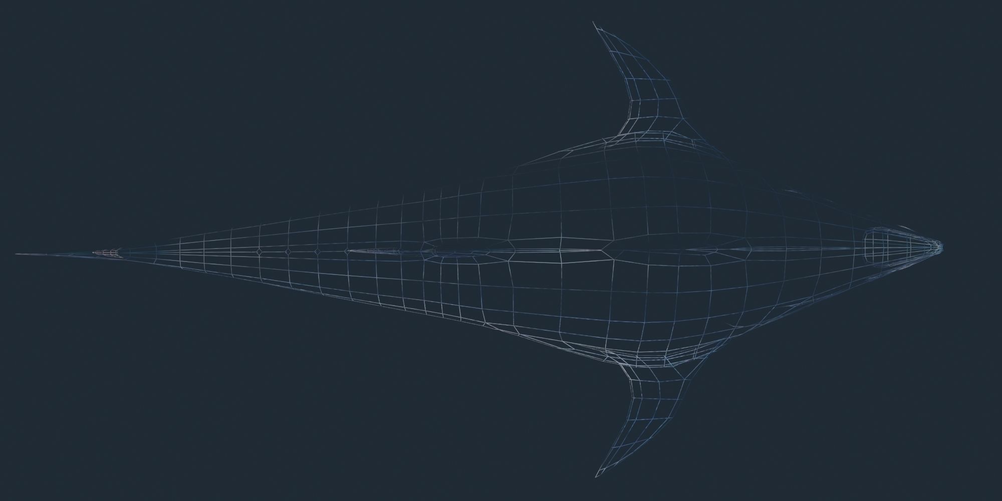 Tuna 3D model bluefin Low-poly 3D model_5