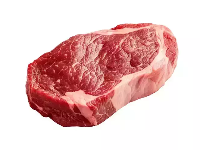 Realistic Beef Steak 3D Model  Raw Meat Food Asset  PBR Textured Low-poly 3D model 7