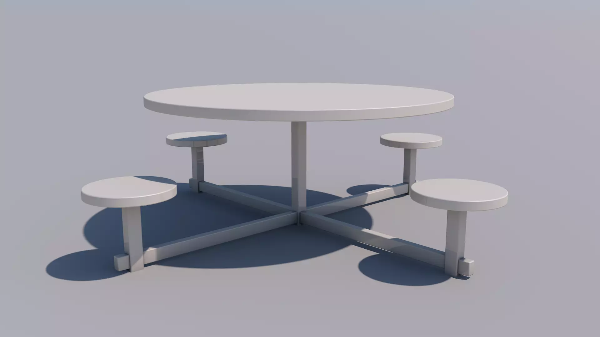 Park Seats 3D model