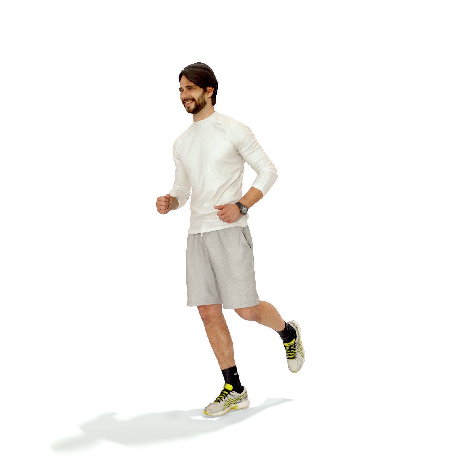 Casual Man Jogging SMan0312-HD2-O03P01-S Low-poly 3D model_8