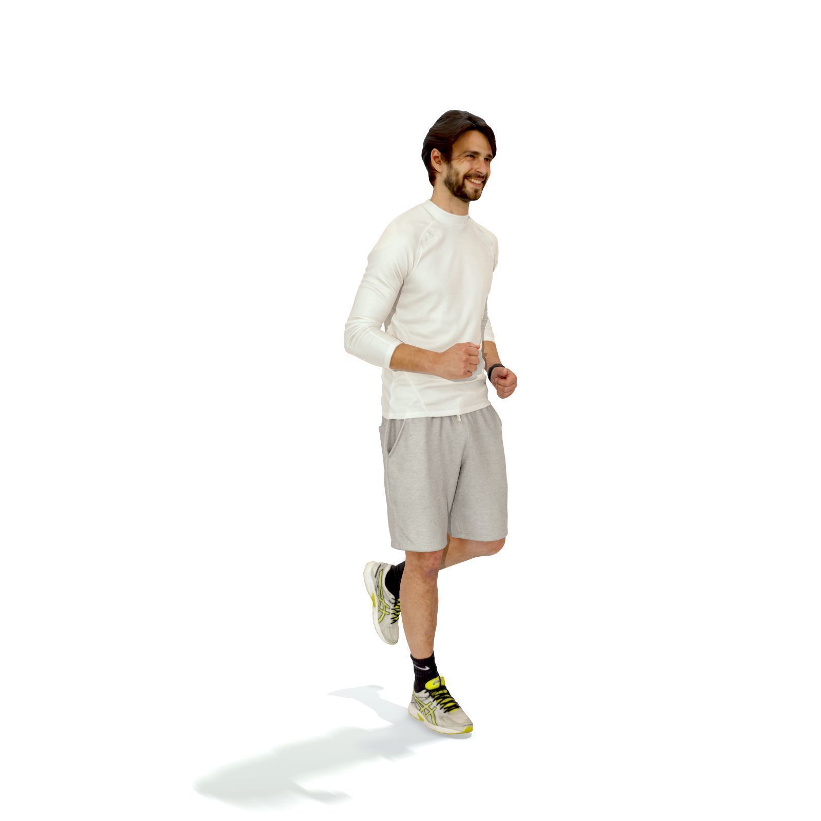 Casual Man Jogging SMan0312-HD2-O03P01-S Low-poly 3D model_1