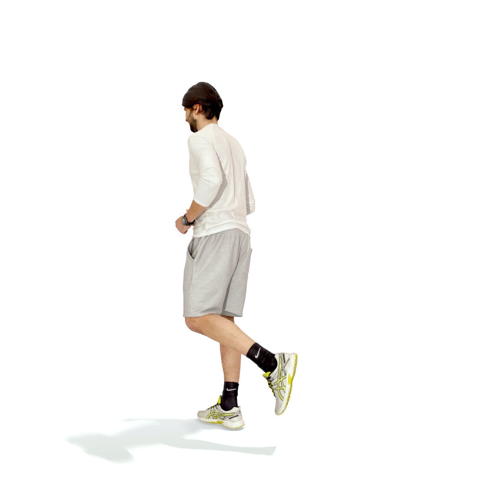 Casual Man Jogging SMan0312-HD2-O03P01-S Low-poly 3D model_6