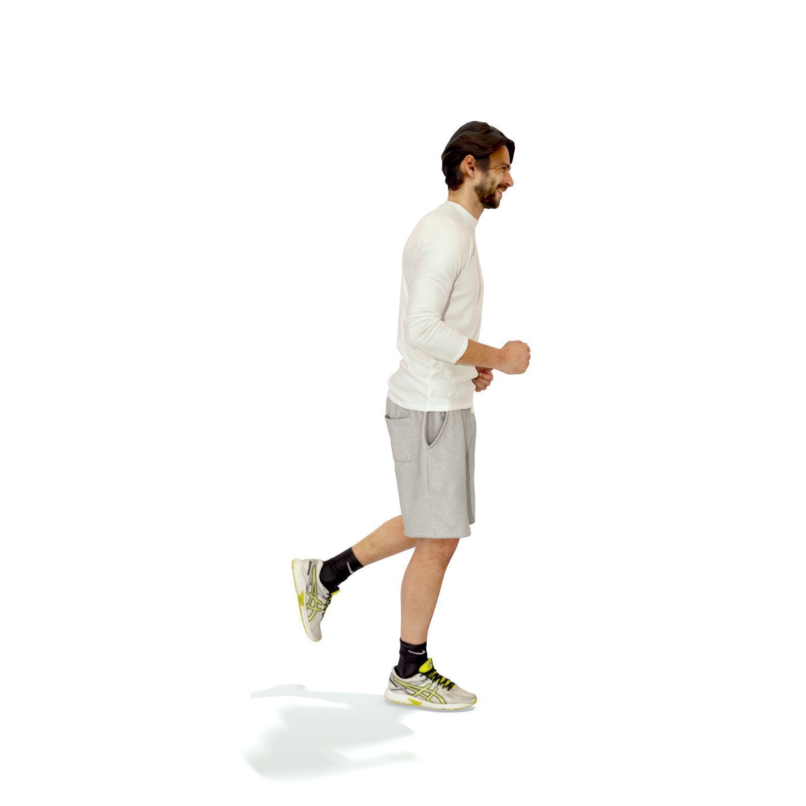 Casual Man Jogging SMan0312-HD2-O03P01-S Low-poly 3D model_2