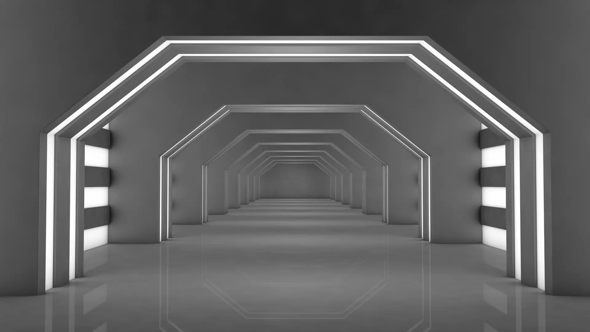 Sci Fi Corridor 3D model