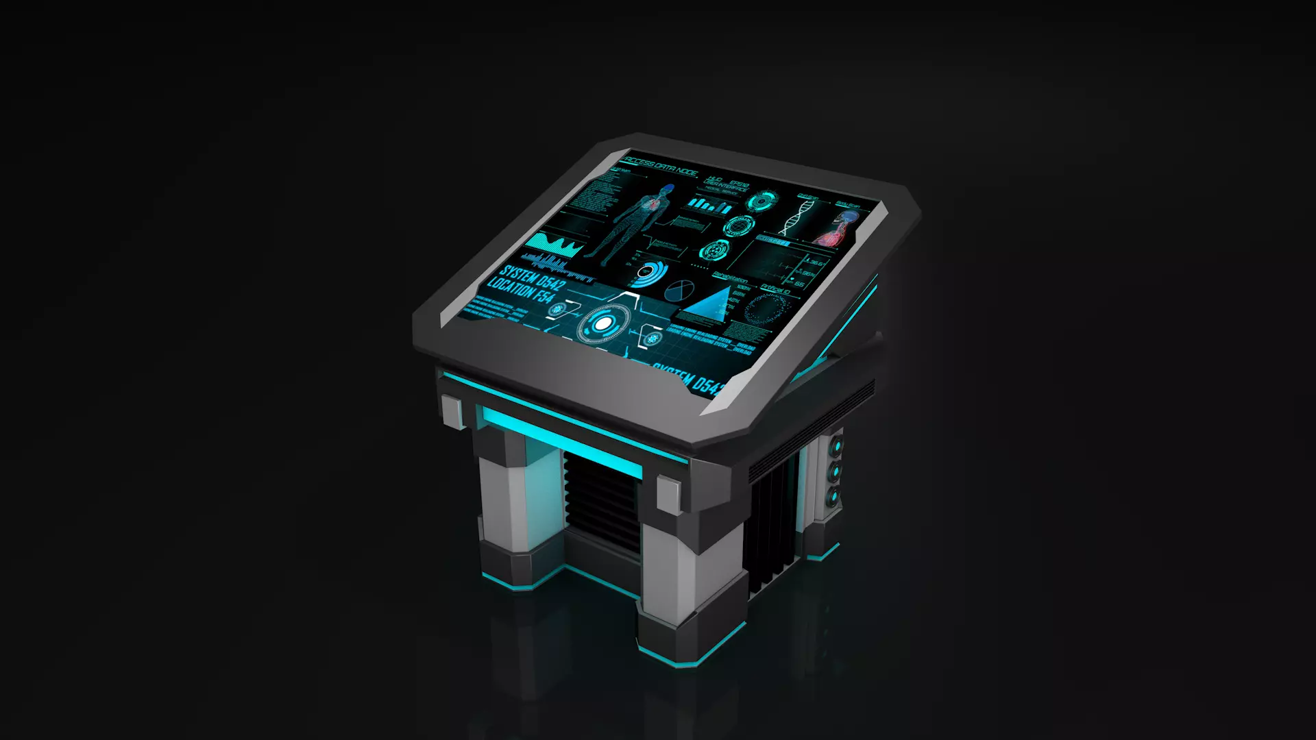 Super Computer 3D model