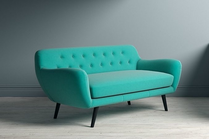 Zephyr or Zefir Sofa 3D model