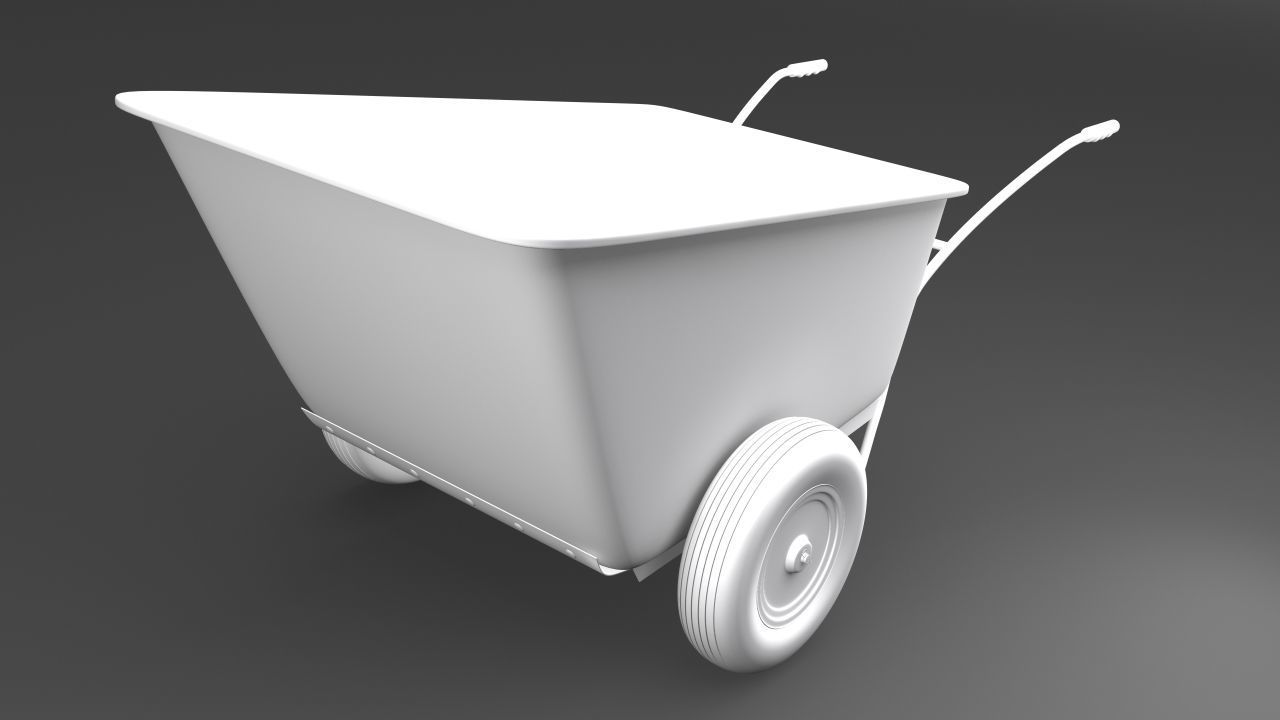 Wheelbarrow 3D model_5