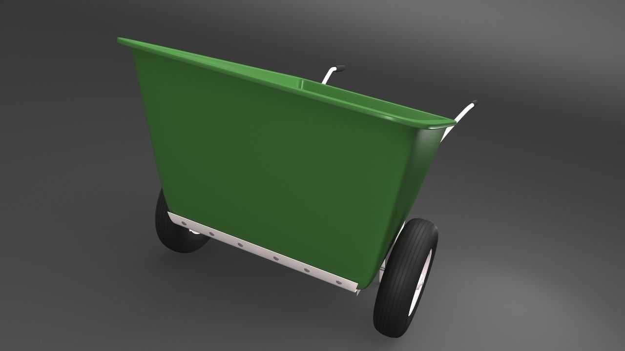 Wheelbarrow 3D model_1