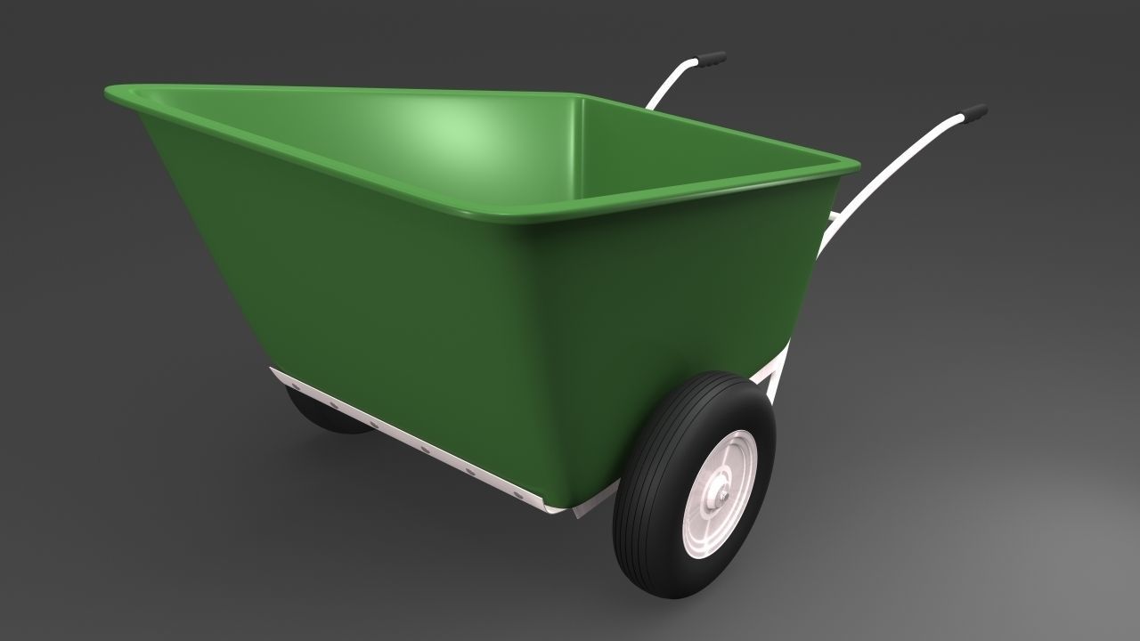 Wheelbarrow 3D model_2