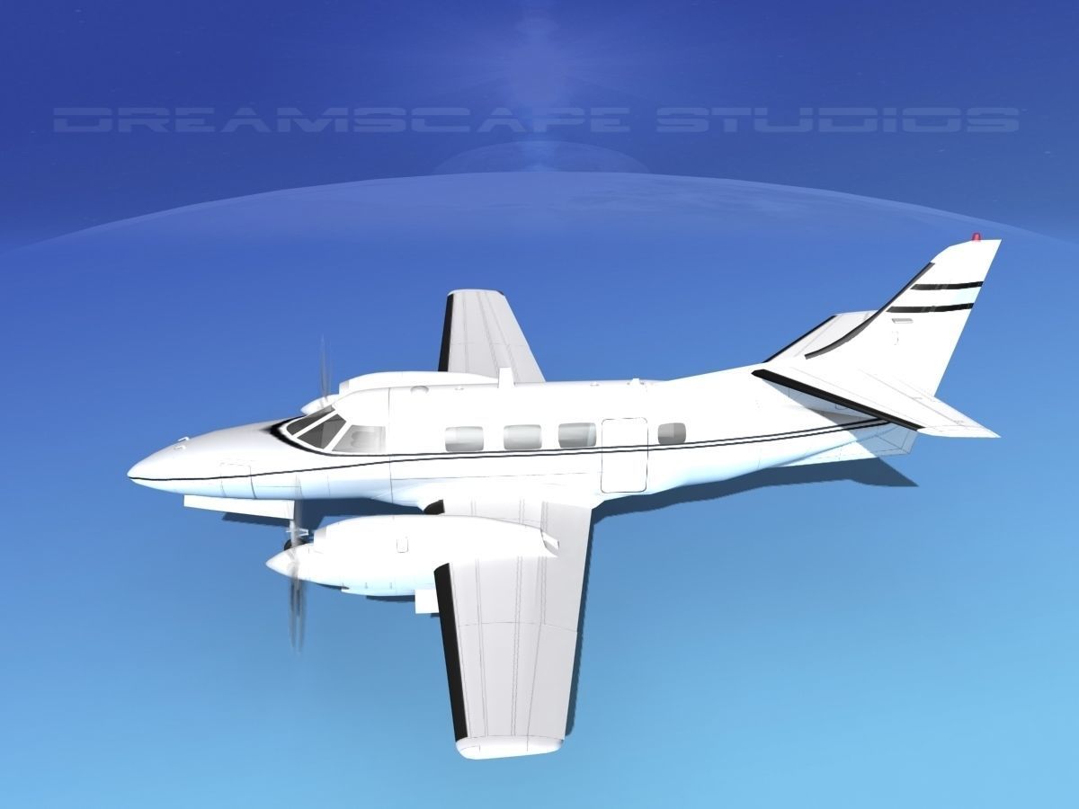 Swearingen SA226-T Merlin III V08 3D model_8