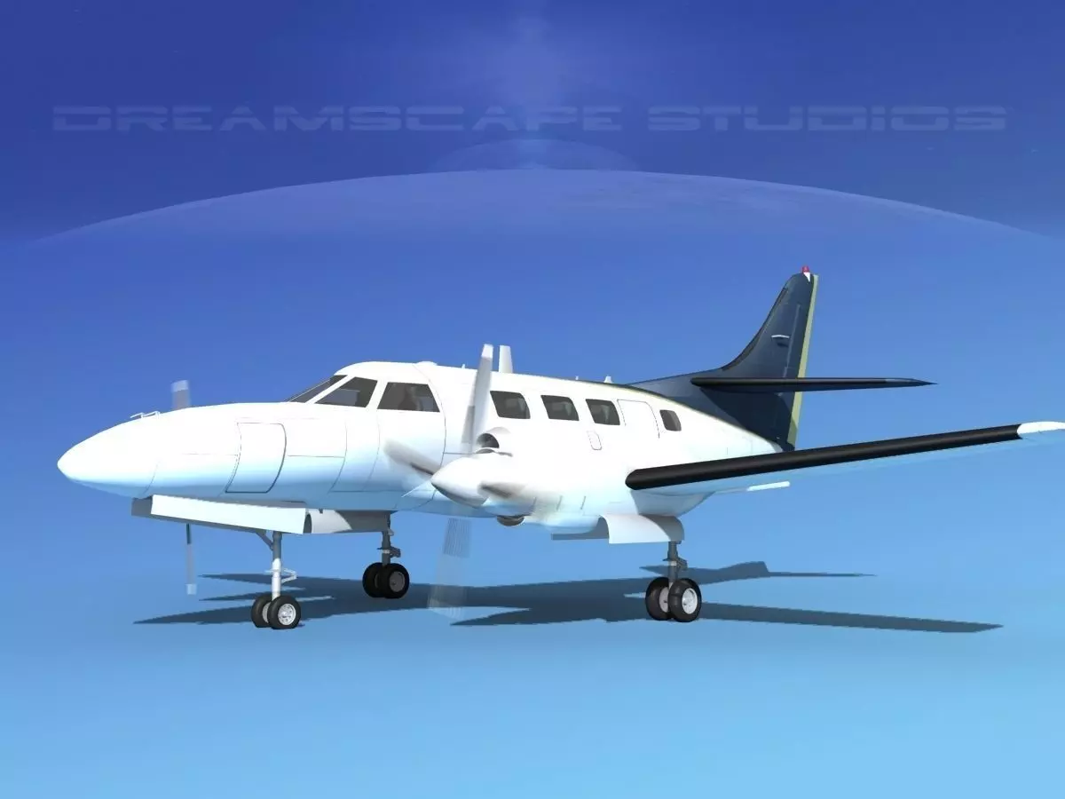 Swearingen SA226-T Merlin III V10 3D model