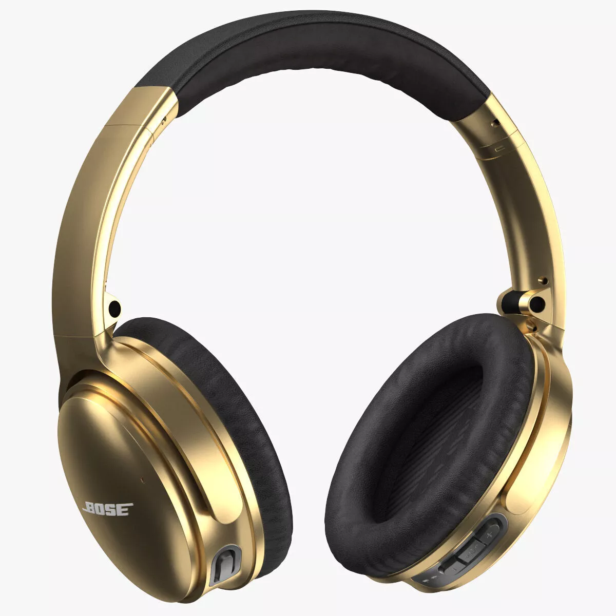 Bose Headphones Gold 3D model