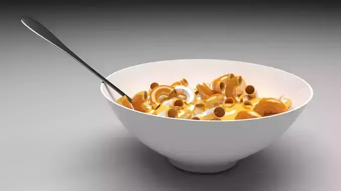 Mac N Cheese 3D model