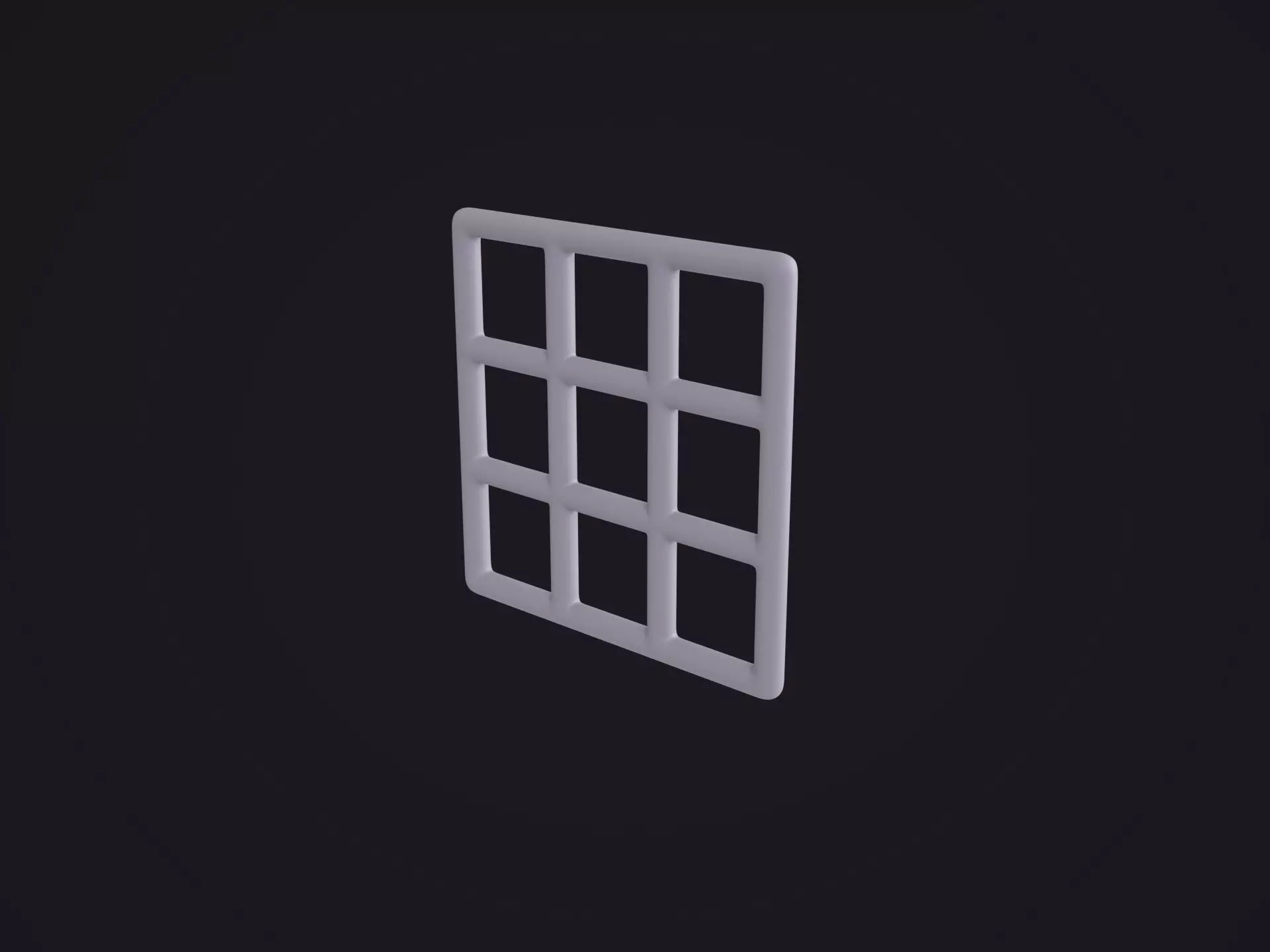 Square Grid 3D model
