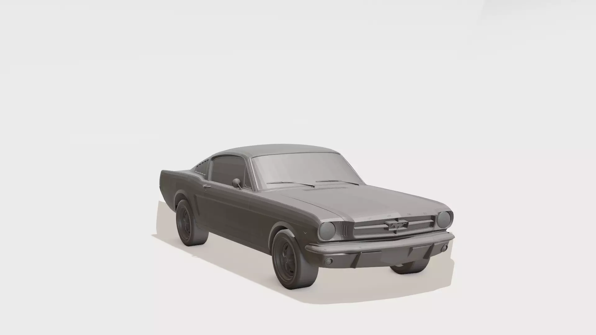 Happy Pony Cruiser Cute Cartoon Car 3D Print 3D print model