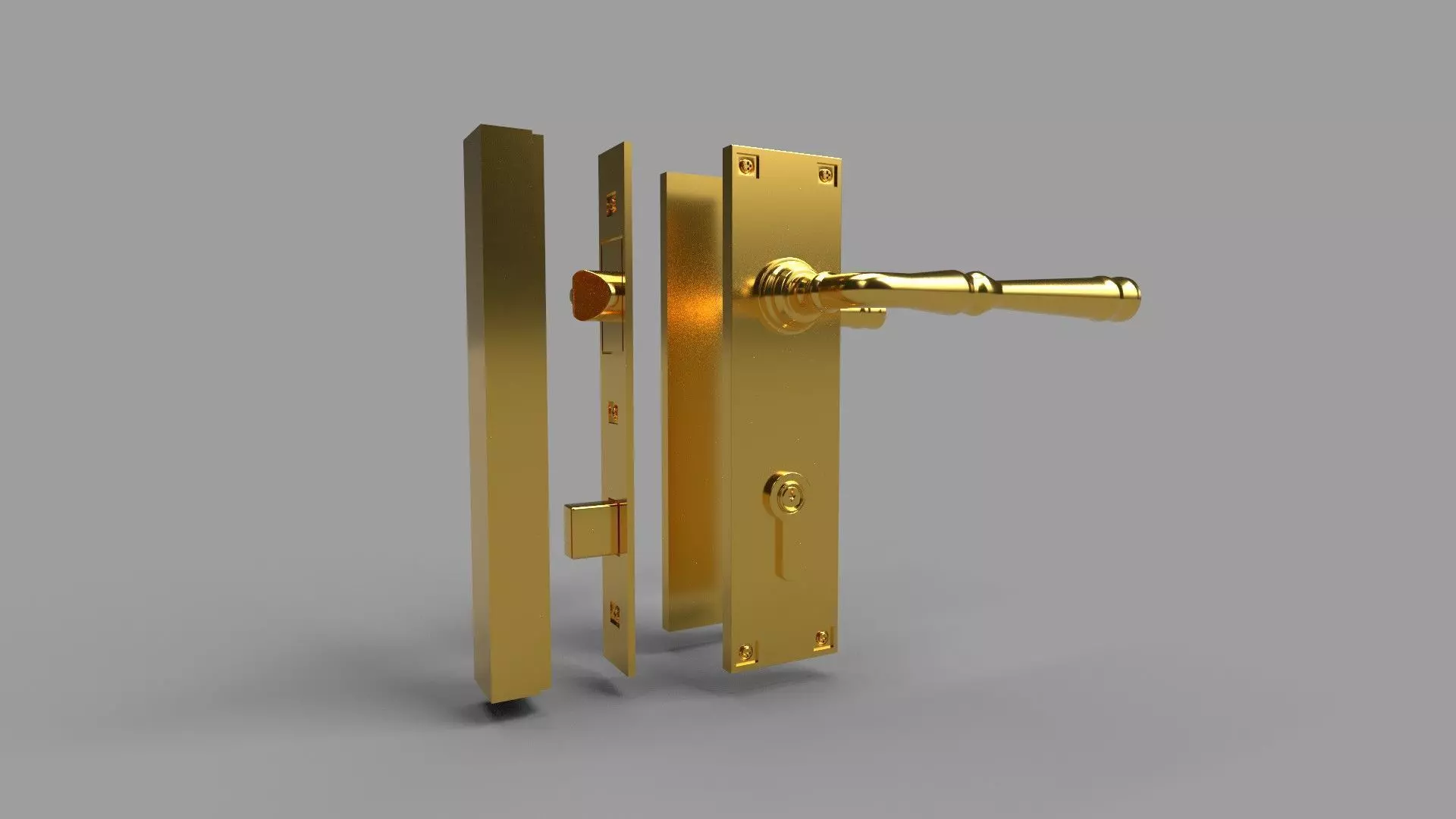 Door Knob CG24 3D model