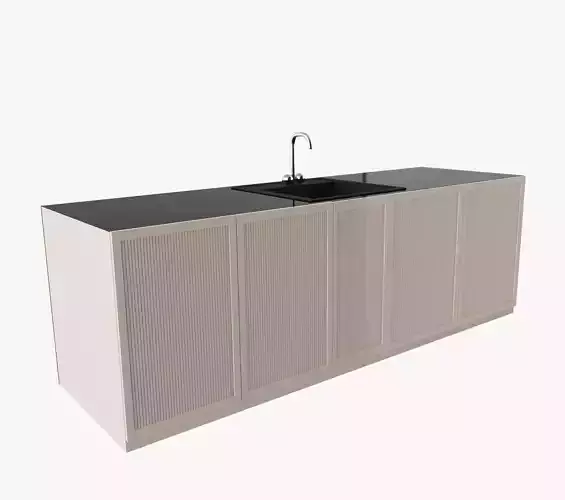 kitchen sink and wardrobe