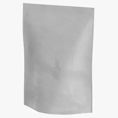 Stand Up Zipper Pouche 5000g Closed 3D model