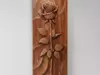 Rose STL File CNC - Rose Wall Decor Panel - CNC Router File 3D model ...