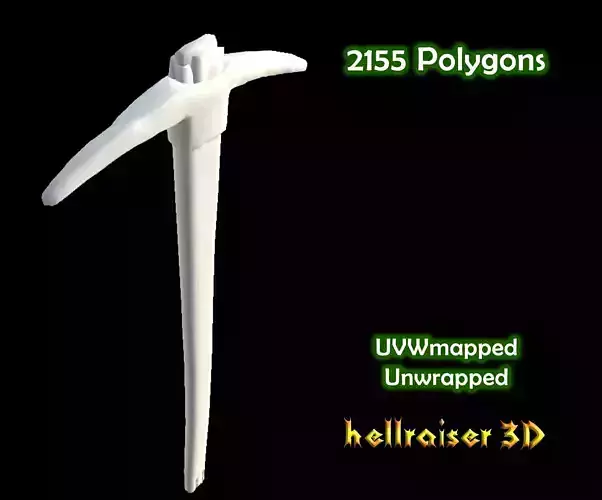 Pickaxe - Free Free low-poly 3D model