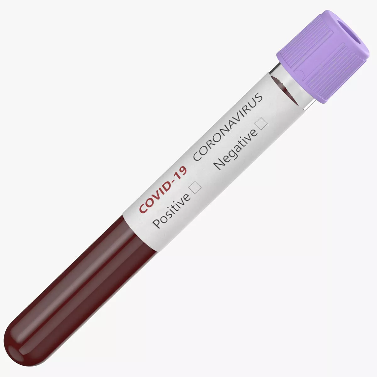 Coronavirus Blood Samples Full Standing Neutral 3D model