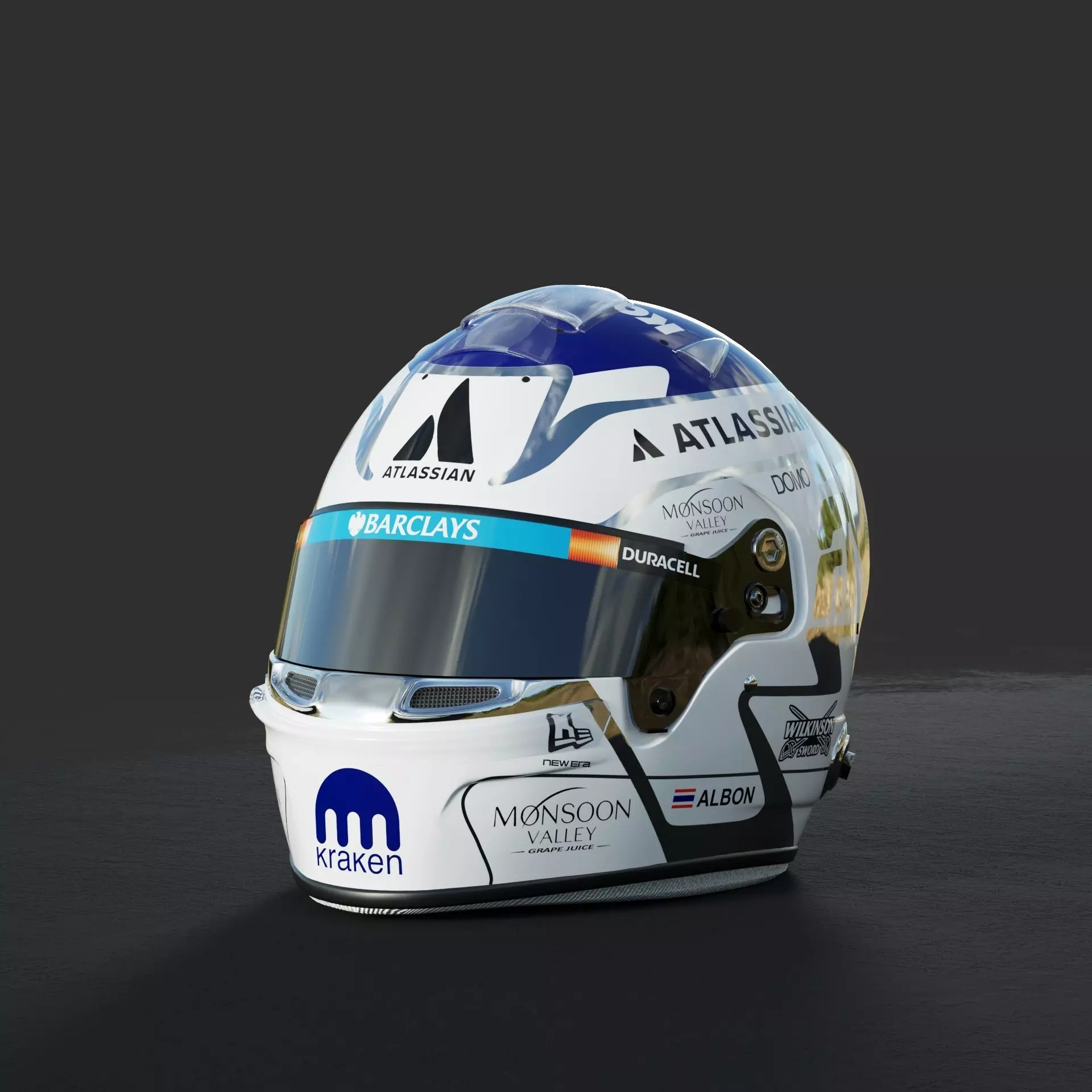 F1 Alex Albon Helmet 2026 3D model