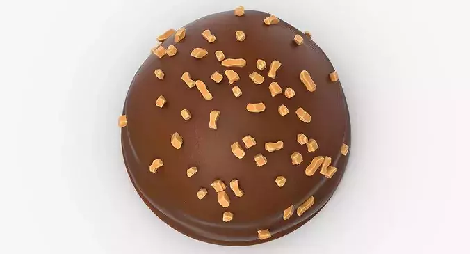 Chocolate Bonbon 03 3D model 6