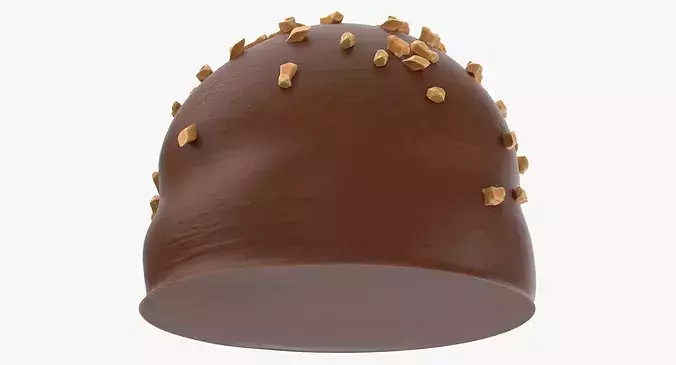 Chocolate Bonbon 03 3D model 7