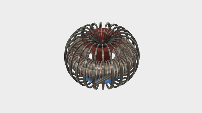 Miniature Fusion Reactor 3D model