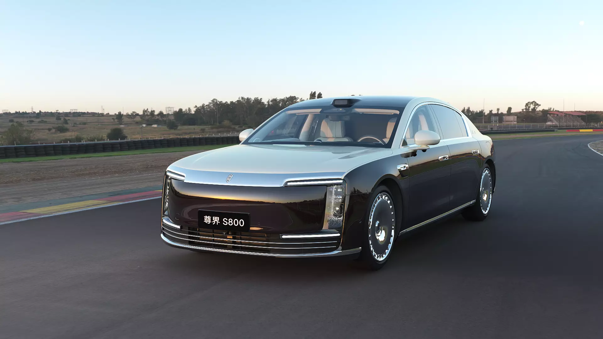 2026 HUAWEI HIMA MAEXTRO S800 DM-i with interior Low-poly 3D model