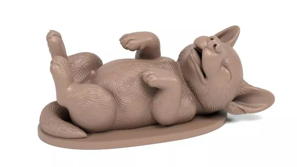 Sleeping puppy 3D print model