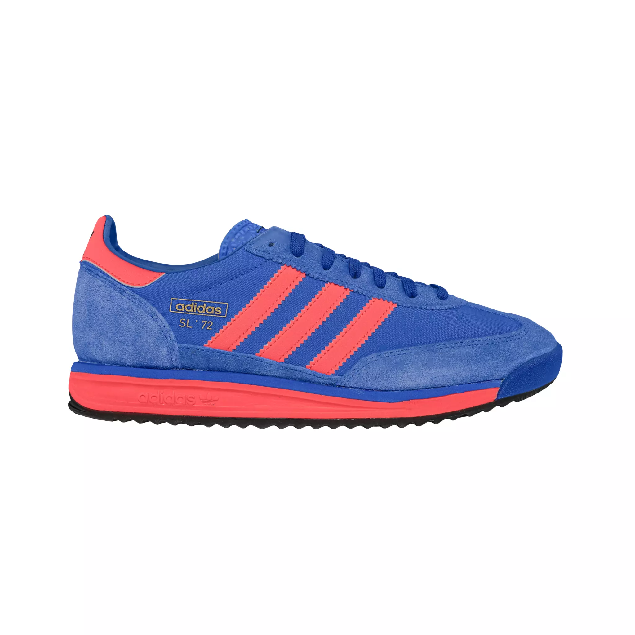 Adidas SL 72 OG Blue Bright Red Low-poly 3D model