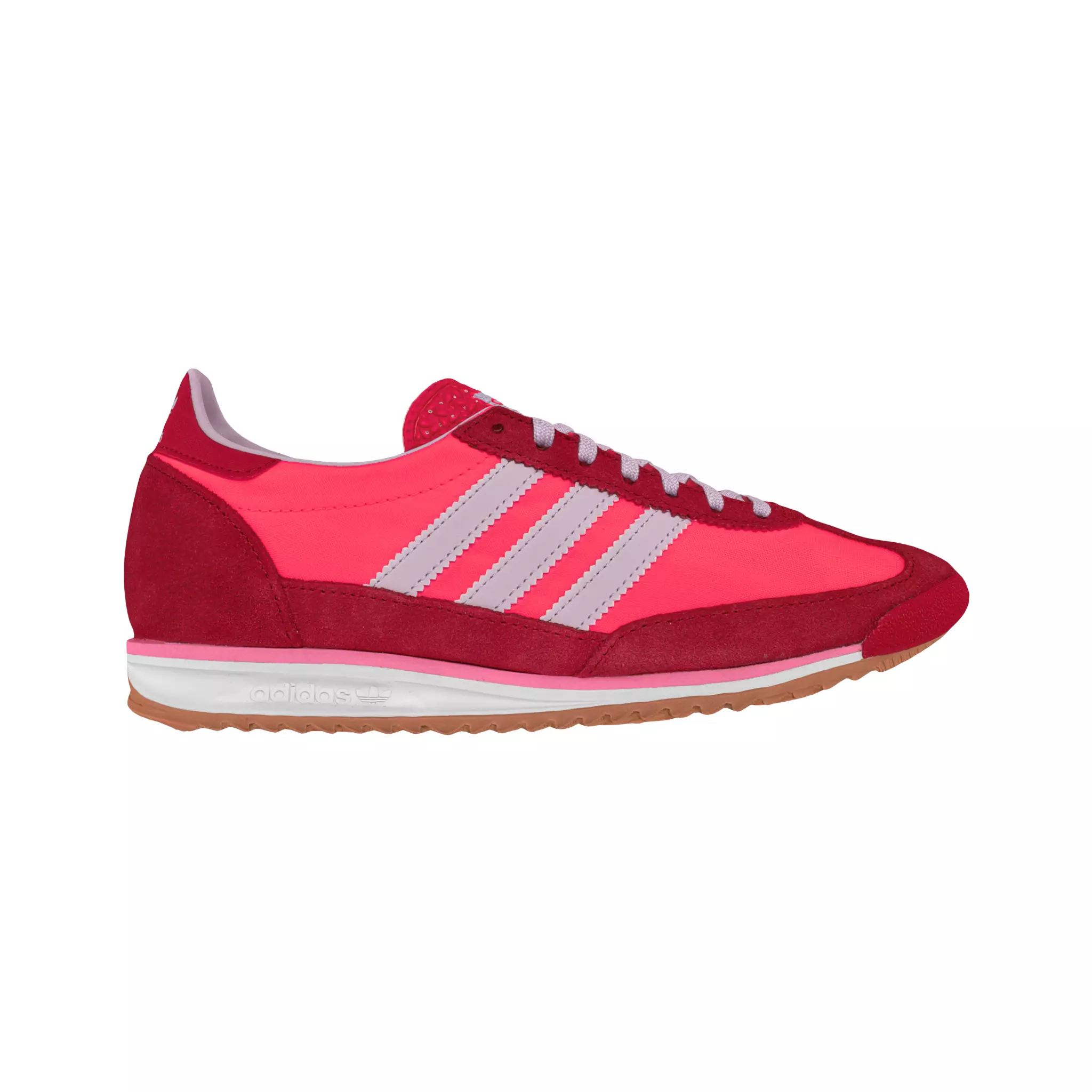 Adidas SL 72 OG Bright Pink Low-poly 3D model