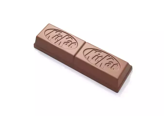 KitKat Chunky Mini Chocolate Bar 3D model 2